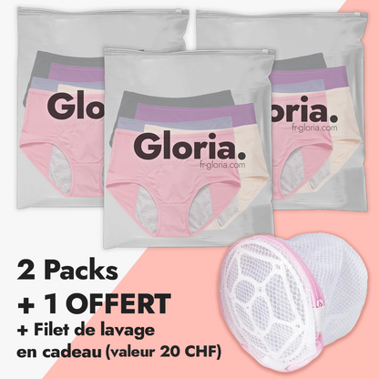 Gloria™ - Culotte Anti-Fuite Discrète & Élégante