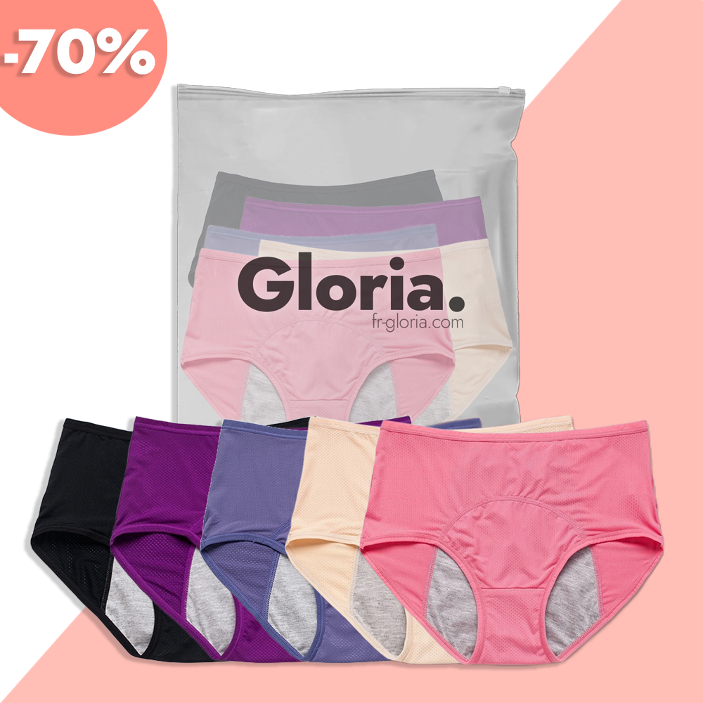 (-70%) Pack 5 Culottes Gloria™